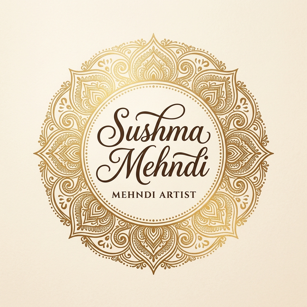 Sushma Mehndi Artist Logo
